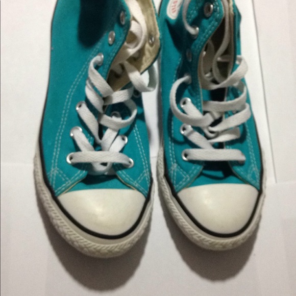 Teal Converse - Picture 3 of 3